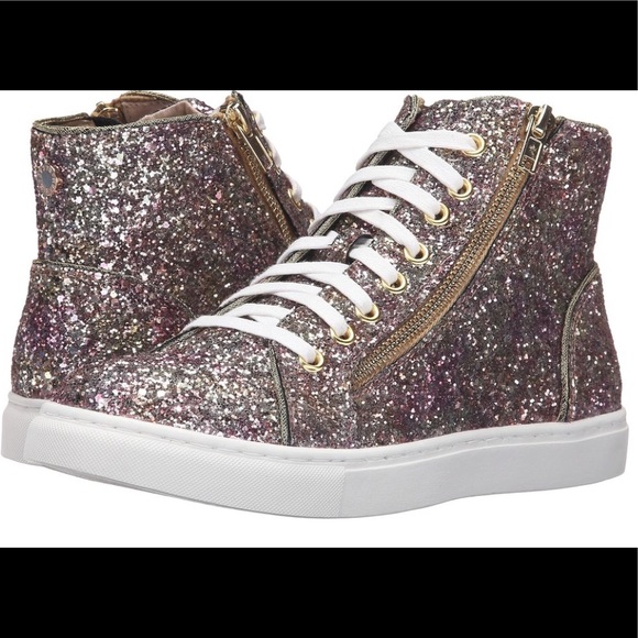 steve madden glitter trainers